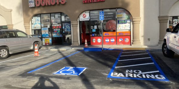 ADA Stall & Curb Ramp